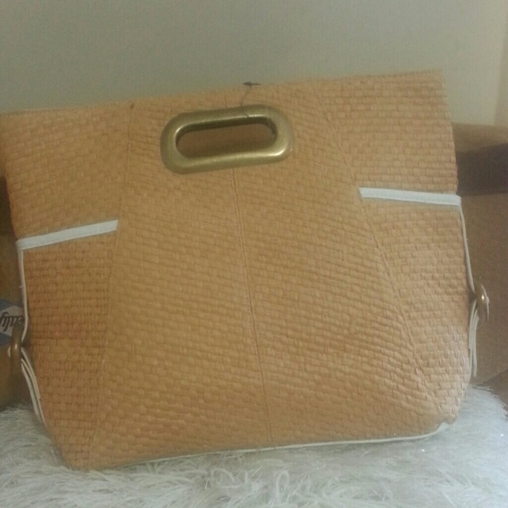 Straw bag